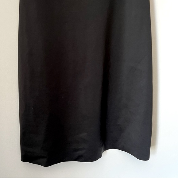 SPANX Black Satin Silky Mini Smoothing Slip Adjustable Removable Straps NEW L - Picture 6 of 9